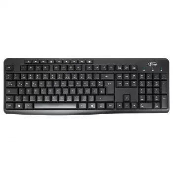 Inter-Tech AC KB-208 Ασύρματο σετ πληκτρολογίου και ποντικιού, μαύρο (88884137)
