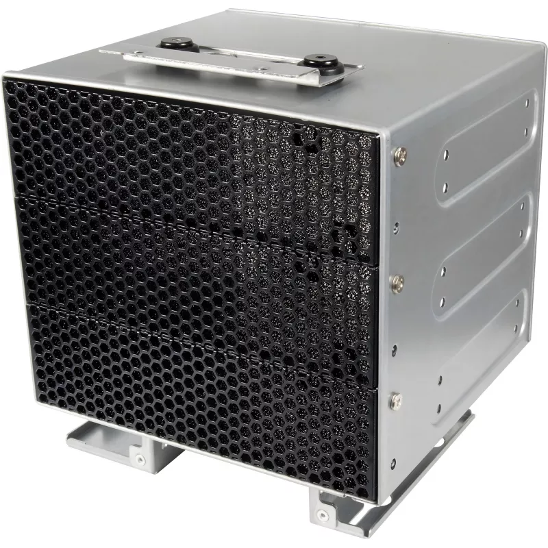 Inter-Tech IPC Βάση στήριξης ER-47045-2 - 3,5 ίντσες σε διπλό SSD/HDD 2,5 ιντσών, Μαύρο