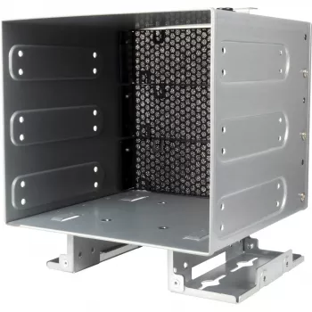 Inter-Tech IPC Βάση Στήριξης ER-47045-2 - 3,5 ίντσες σε Διπλό 2,5 ίντσες SSD/HDD, Μαύρο