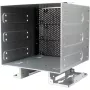 Inter-Tech IPC Βάση Στήριξης ER-47045-2 - 3,5 ίντσες σε Διπλό 2,5 ίντσες SSD/HDD, Μαύρο