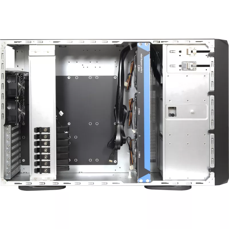 Inter-Tech IPC Server SR-680 κουτί tower, μαύρο