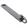 j5create JCD552 M.2 NVMe USB-C 3.2 Gen 2x2 Σταθμός Σύνδεσης με 100W PD, HDMI & DisplayPort