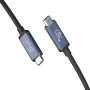 J5create USB4 40Gbps 240W USB Type-C Καλώδιο (0,8m, Μαύρο)
