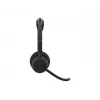 Jabra Evolve3 45 MS Stereo Headset, Link 390c, Σταθμός φόρτισης, Μαύρο