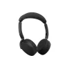 Jabra Evolve3 65 Flex UC Headset, Link 390c, Wireless Charging Pad, Μαύρο