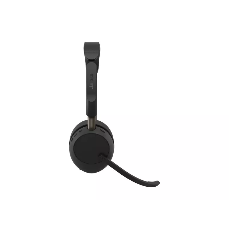 Jabra Evolve3 65 UC Stereo Headset, Link 390c, Μαύρο