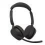 Jabra Evolve3 65 UC Stereo Headset, Link 390c, Μαύρο