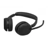 Jabra Evolve3 65 MS Stereo Ασύρματο headset με Link 390c, Μαύρο
