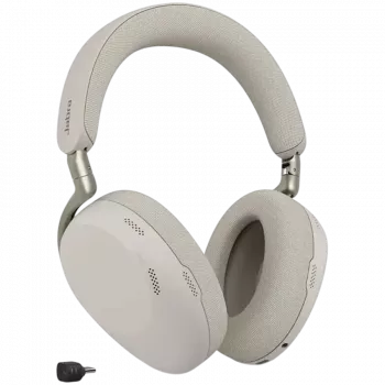 Jabra Evolve3 85 MS Link390c Warm Gray Ασύρματο ακουστικό