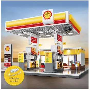 Jamara CaDA Shell πρατήριο βενζίνης Bricks 14+