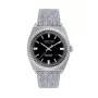 JASON HYDE MAN JH10002 Quartz Αναλογικό Ρολόι 40mm Μαύρο Δερμάτινο Λουράκι