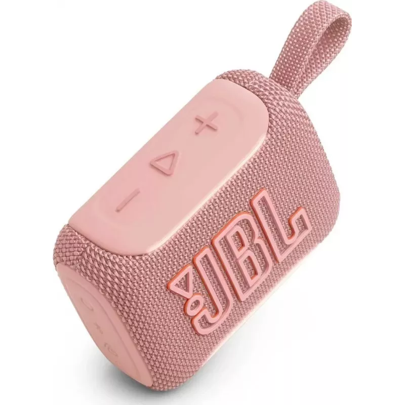 JBL Go 5 φορητό ηχείο Bluetooth, IP68, Bluetooth 6.0, 4,8W RMS, USB-C, ροζ
