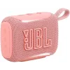 JBL Go 5 φορητό ηχείο Bluetooth, IP68, Bluetooth 6.0, 4,8W RMS, USB-C, ροζ