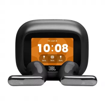 JBL LIVE Flex 4 True Wireless In-Ear Bluetooth ακουστικά με προσαρμοζόμενη ακύρωση θορύβου, Μαύρο