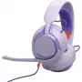 JBL Quantum 250 Ενσύρματα Ακουστικά Gaming με Μικρόφωνο, Μωβ
