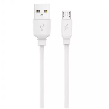 Jellico B15 Durable-Soft Universal USB-C σε USB Καλώδιο Δεδομένων & Γρήγορης Φόρτισης 3.1A 1m Λευκό