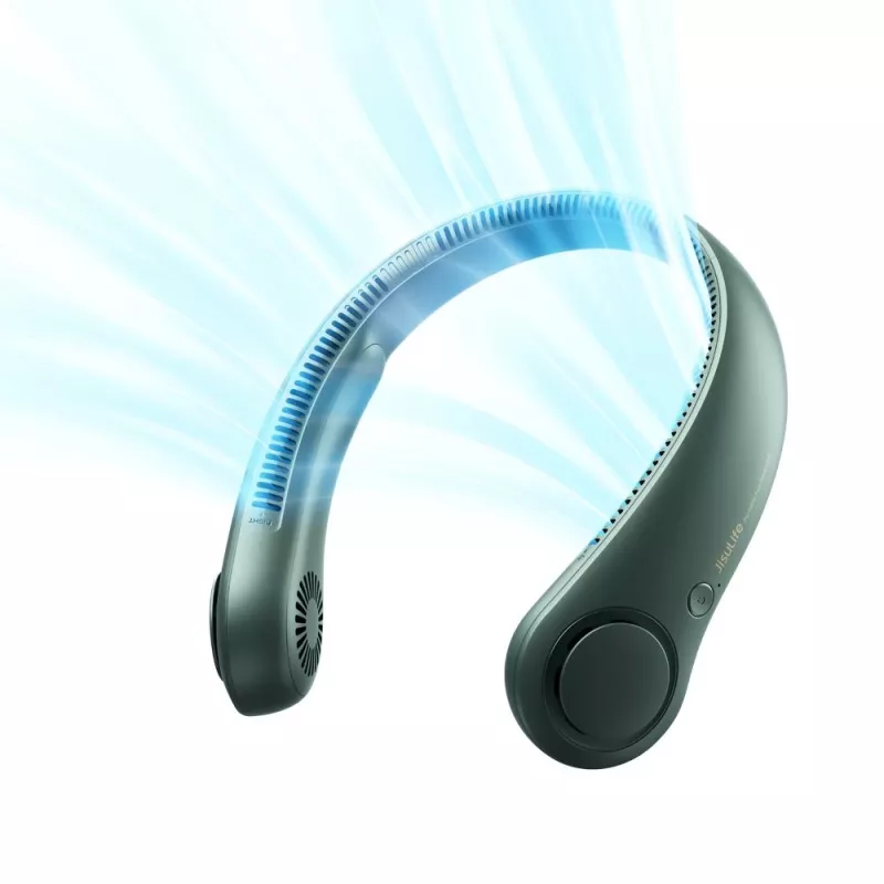 JISULIFE Neck Fan 3 Σκούρο Πράσινο