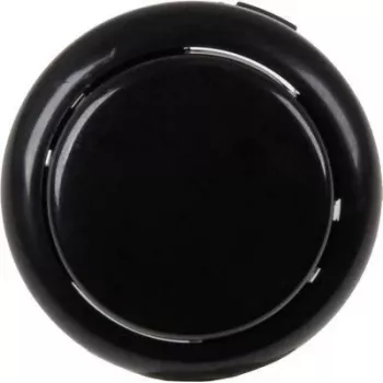 JOY-IT ARC Button M BK - Μίνι κουμπί arcade με μικροδιακόπτη, μαύρο, Button-μαύρο-Mini