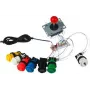 JOY-IT RBT DIY πλακέτα κωδικοποιητή USB arcade controller για DIY arcade μηχανήματα και fight sticks (SBC-ZDE)