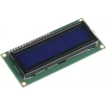 JOY-IT SBC-LCD16x2 Μονάδα οθόνης LCD I2C για Raspberry Pi, 16x2 χαρακτήρες, πράσινος/μπλε οπίσθιος φωτισμός
