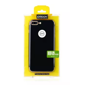 Joyroom Apple iPhone 7 Plus Θήκη TPU JR-BP234 Διάφανο Μαύρο