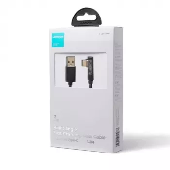 Joyroom Καλώδιο Gaming Type-C (γωνιακό) - USB (ίσιο) 3A, 480Mbit/s, 1,2m, Μαύρο (S-UC027A6)