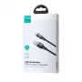 Joyroom Light-Speed Series Καλώδιο USB-A σε USB-C, 100W, 1,2m, Μαύρο (S-A25)