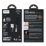 Joyroom Lightning σε USB-A Καλώδιο 2,4A 1,2m Μαύρο (S-1224N2)