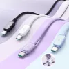 JOYROOM S-AC027A141B καλώδιο USB-A σε Lightning πλεκτό 1,2 m, μαύρο