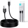 JOYROOM S-UC027A9 καλώδιο USB-A σε USB-C 2M μαύρο 3A γρήγορη φόρτιση & συγχρονισμός δεδομένων