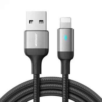 Joyroom Καλώδιο USB-A σε Lightning, 2,4A, 1,2m, Μαύρο (S-UL012A10)