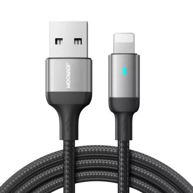 Joyroom Καλώδιο USB-A σε Lightning, 2,4A, 1,2m, Μαύρο (S-UL012A10)