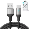 JOYROOM Καλώδιο δεδομένων USB-A σε USB-C, 3A, 1,2m, μαύρο (S-UC027A10)