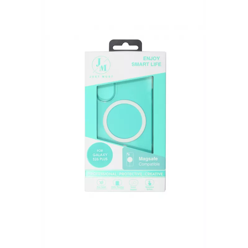 JUST MUST JM Crystal με MagSafe για Galaxy S26 Plus Διάφανο