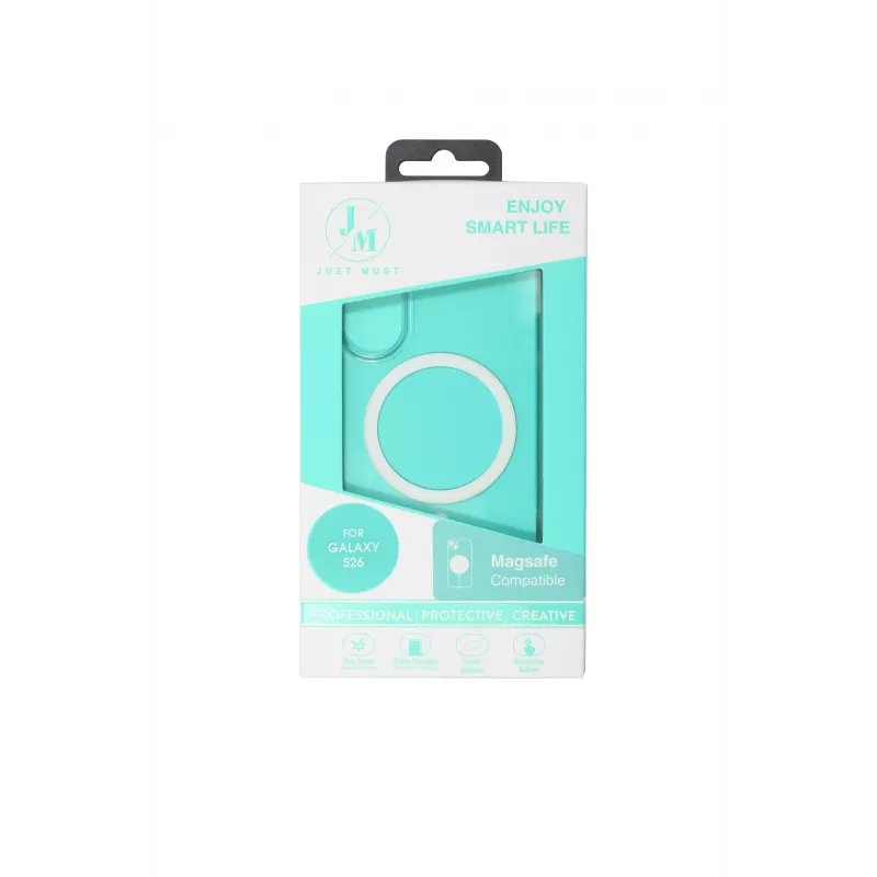JUST MUST JM Crystal με MagSafe Galaxy S26 Clear