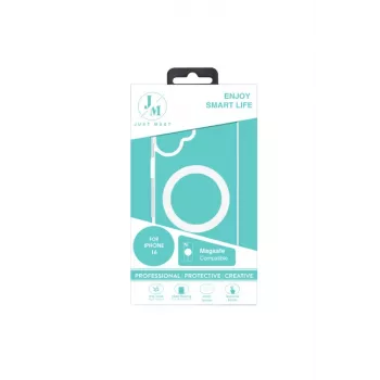 JUST MUST JM MAGSAFE CRYSTAL I για iPhone 16 Clear