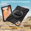 JUST MUST JM Rugged Case Grip για Samsung Galaxy Tab A11+ με ιμάντα μεταφοράς μαύρο
