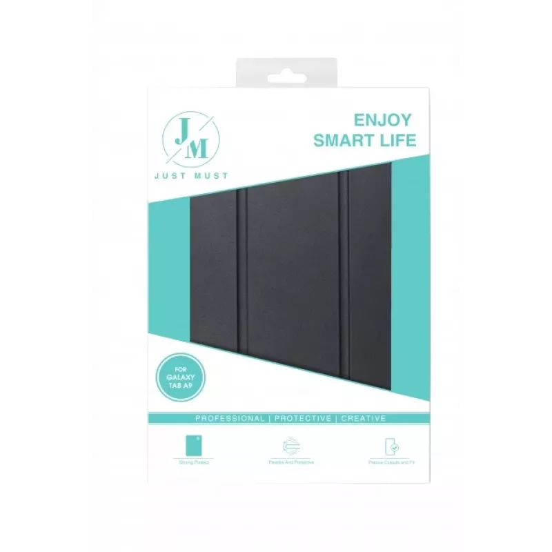 JUST MUST JM SKIN SHOCK για Galaxy Tab A9 μαύρο