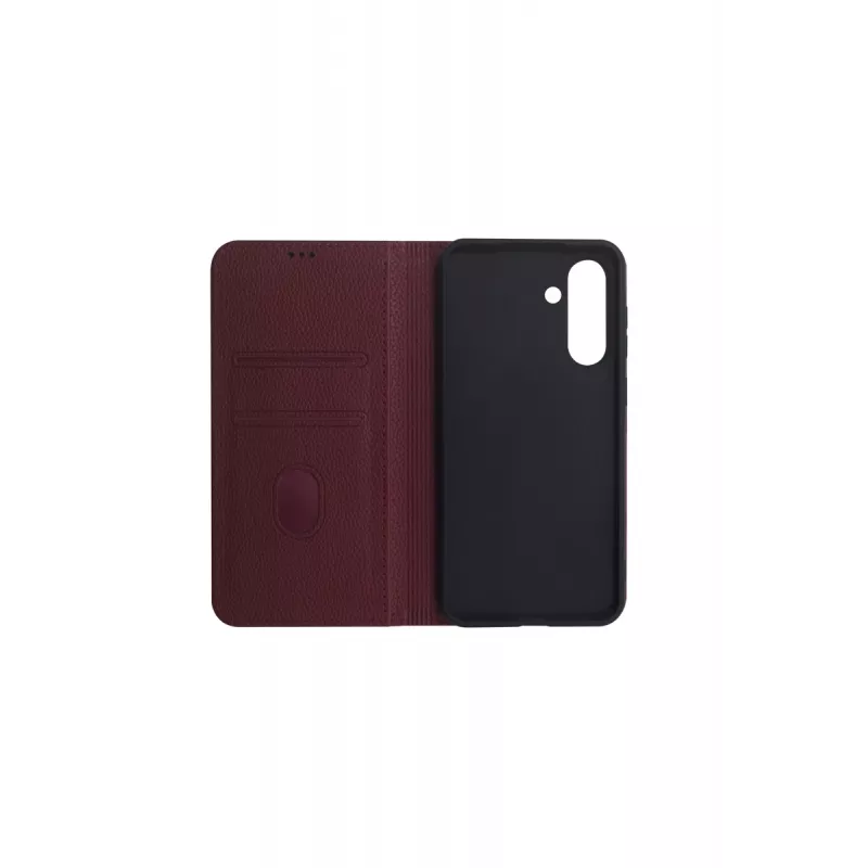 JUST MUST JM STAND FLIP CASE για Galaxy A56, Βυσσινί