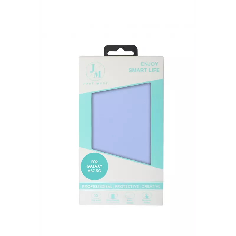 JUST MUST JM STAND FLIP CASE για Galaxy A57, Λεβάντα