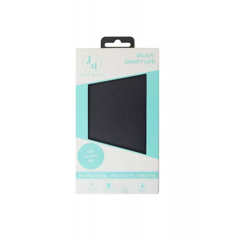 JUST MUST JM STAND FLIP CASE για Galaxy S25 Μαύρο