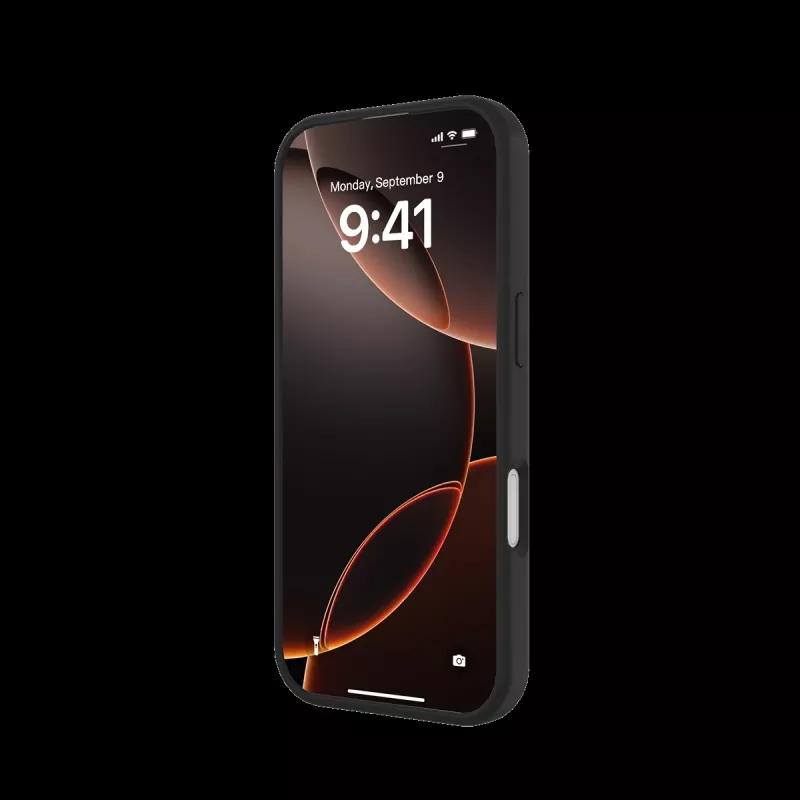 JUST MUST REGULAR DEFENSE SILICONE με MAGSAFE για iPhone 17 Μαύρο