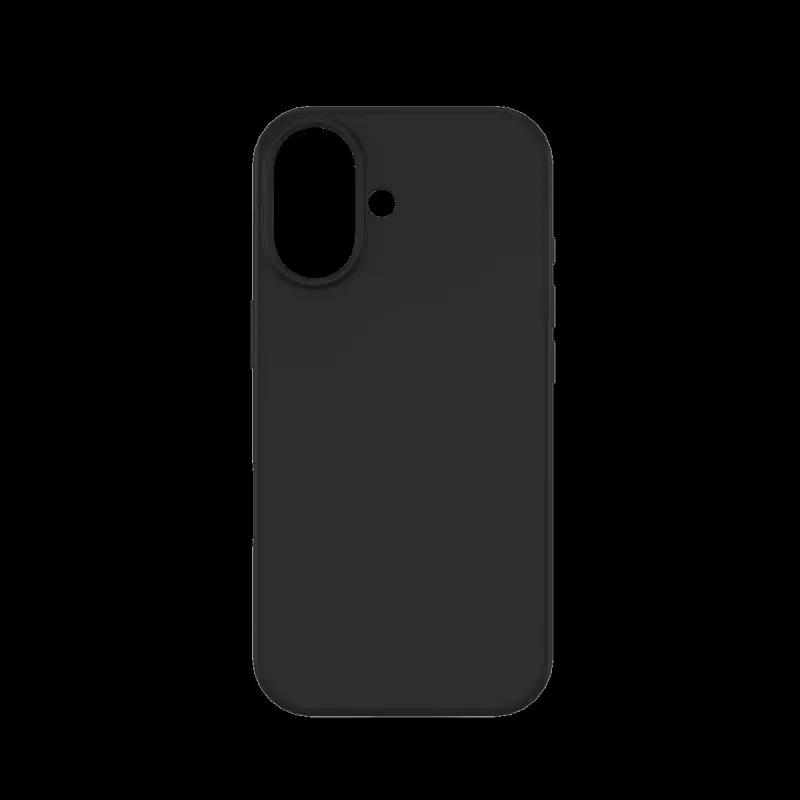 JUST MUST REGULAR DEFENSE SILICONE με MAGSAFE για iPhone 17 Μαύρο