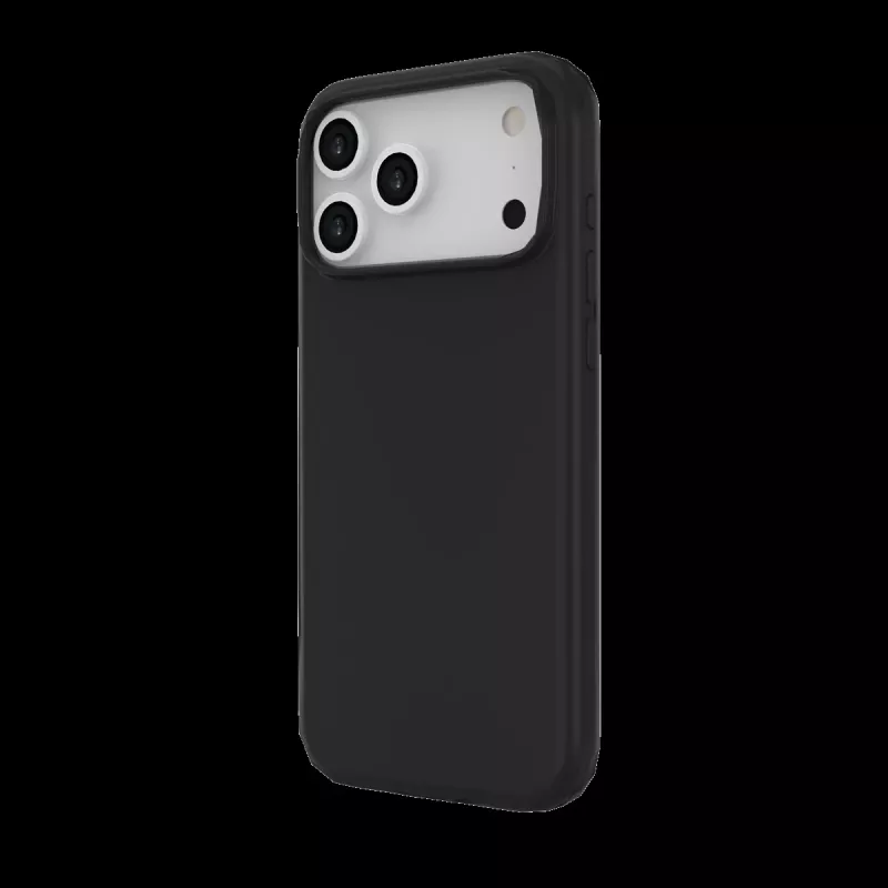 JUST MUST REGULAR DEFENSE SILICONE με MAGSAFE για iPhone 17 Pro Max μαύρο