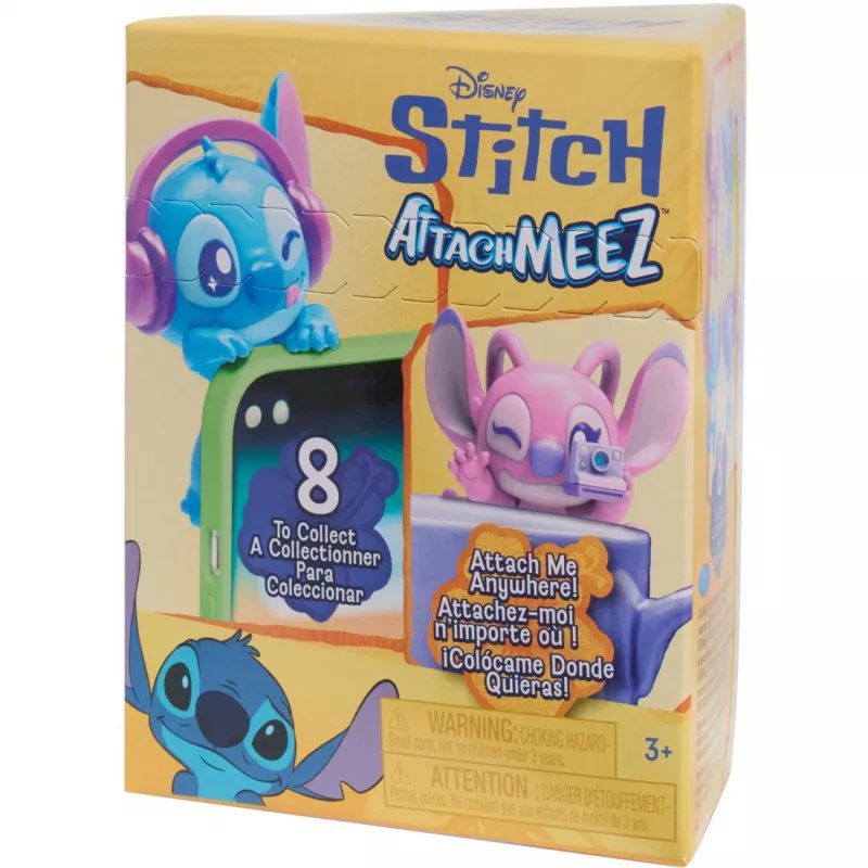 Just Play Disney Stitch Attachmeez Συλλεκτική φιγούρα (τυχαία)