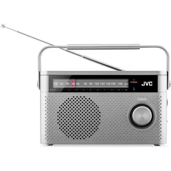 JVC RA-E315G Φορητό Ραδιόφωνο Γκρι