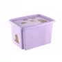 keeeper Κουτί με καπάκι 30L Karolina „Capybara“ 45x35x27cm Soft Purple