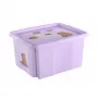 keeeper κουτί αποθήκευσης με καπάκι 24L Karolina “Capybara” Soft Purple