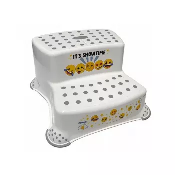 keeeper διώροφος πάγκος Igor Emoji Showtime, λευκό, 40x37x21 cm