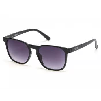 KENNETH COLE KC1414-5402B ανδρικά ορθογώνια γυαλιά ηλίου - Μαύρος σκελετός γκρι φακοί 55/18/145 mm UV400